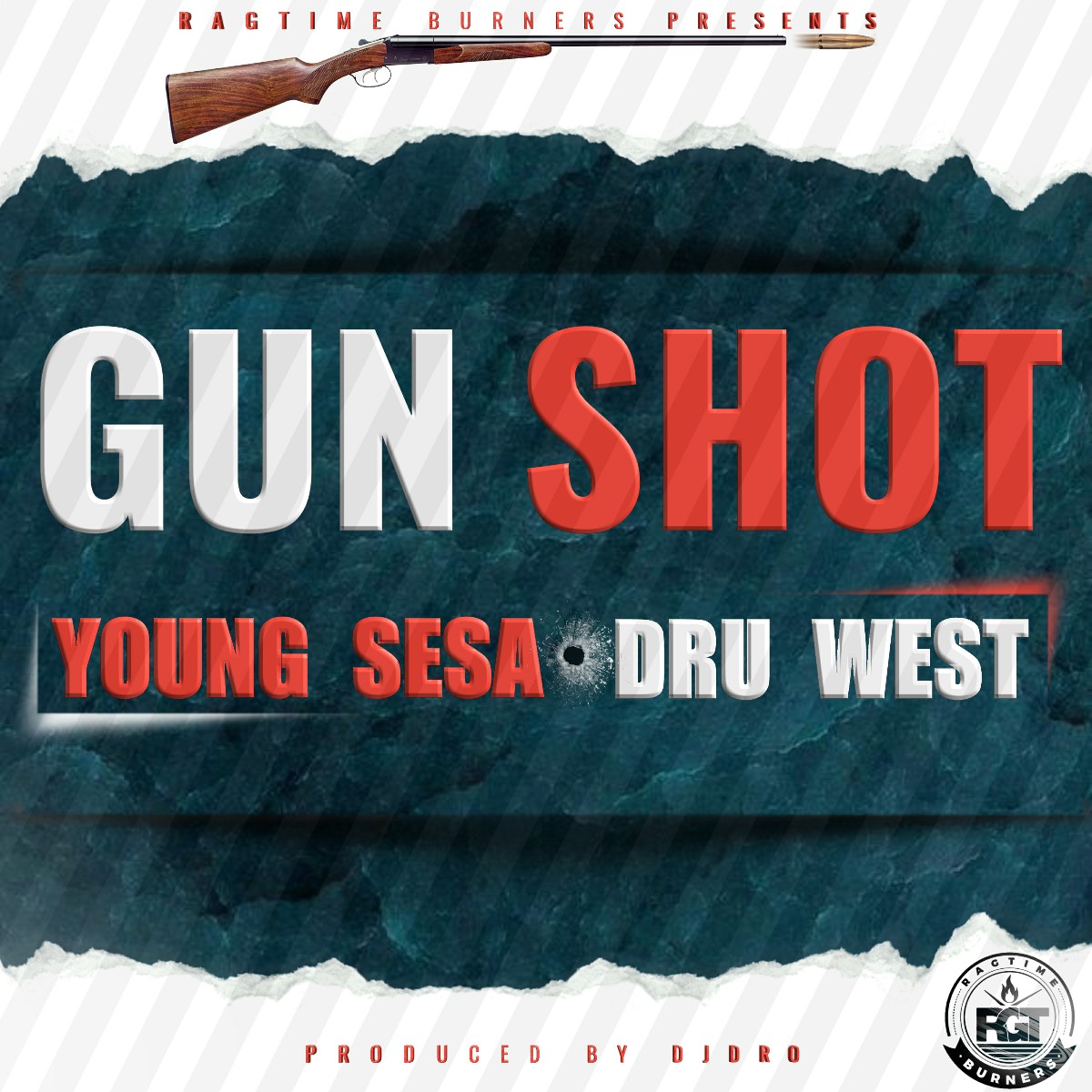 Young Sesa x Dru West - Gun Shot (Prod. DJ Dro)