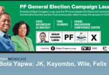 JK, Kayombo, Wile & Felix - Bola Yapwa (PF Campaign Song)