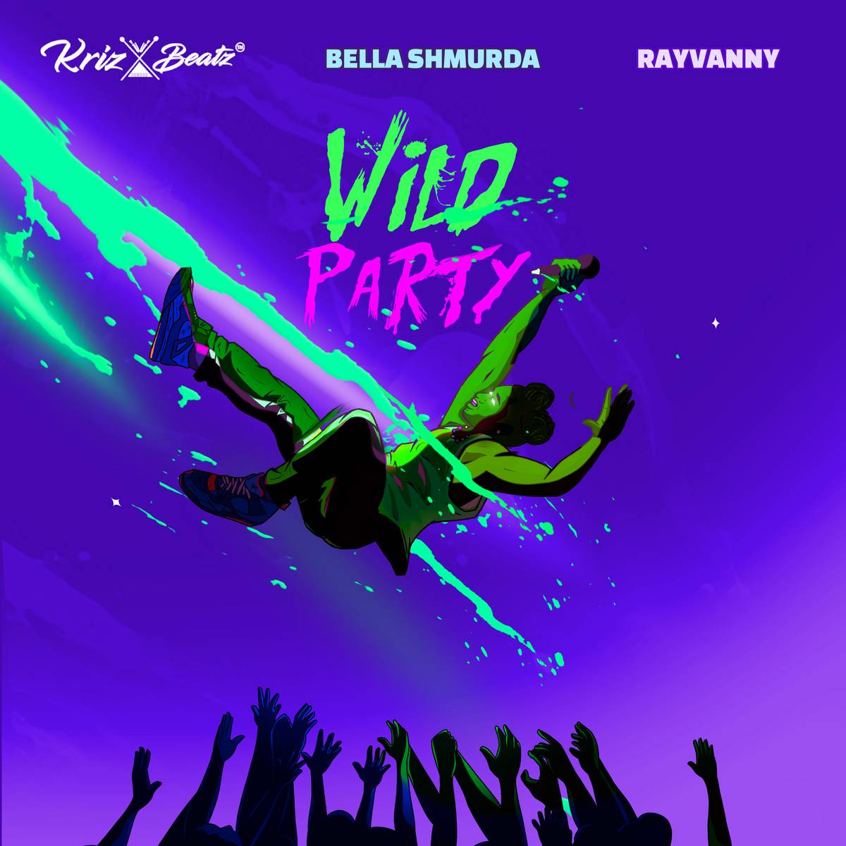 Krizbeatz, Bella Shmurda & Rayvanny - Wild Party
