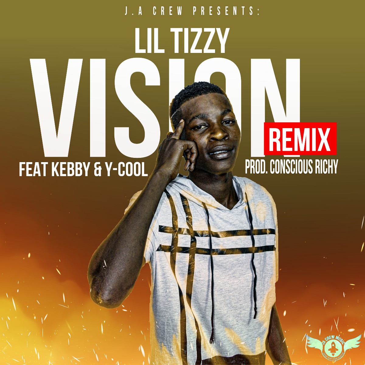Lil Tizzy ft. Kebby & Y Cool - Vision (Remix)
