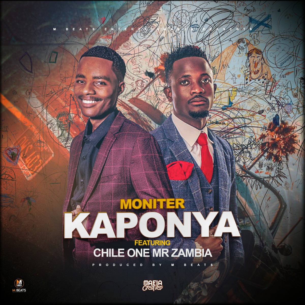 Moniter ft. Chile One Mr Zambia - Kaponya