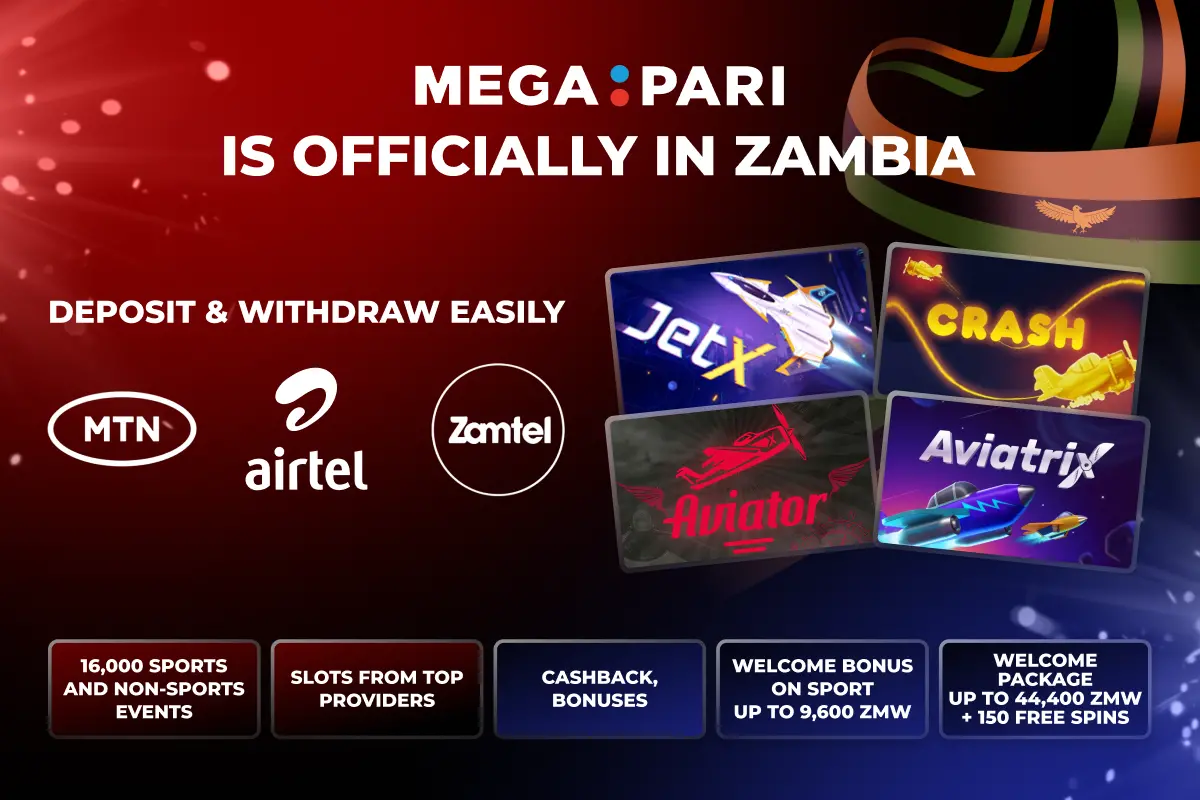 Claim 30 Free Spins on Megapari – Use Code ZAMBIAMP Now! Claim 30 Free Spins on Megapari – Use Code ZAMBIAMP Now!